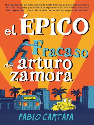 cover image of El épico fracaso de Arturo Zamora